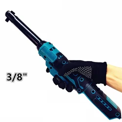 Electric Ratchet Wrench Extended Head Removal Screw Nut 3/8 Inch Cordless Power Tools for Makita 18V Battery