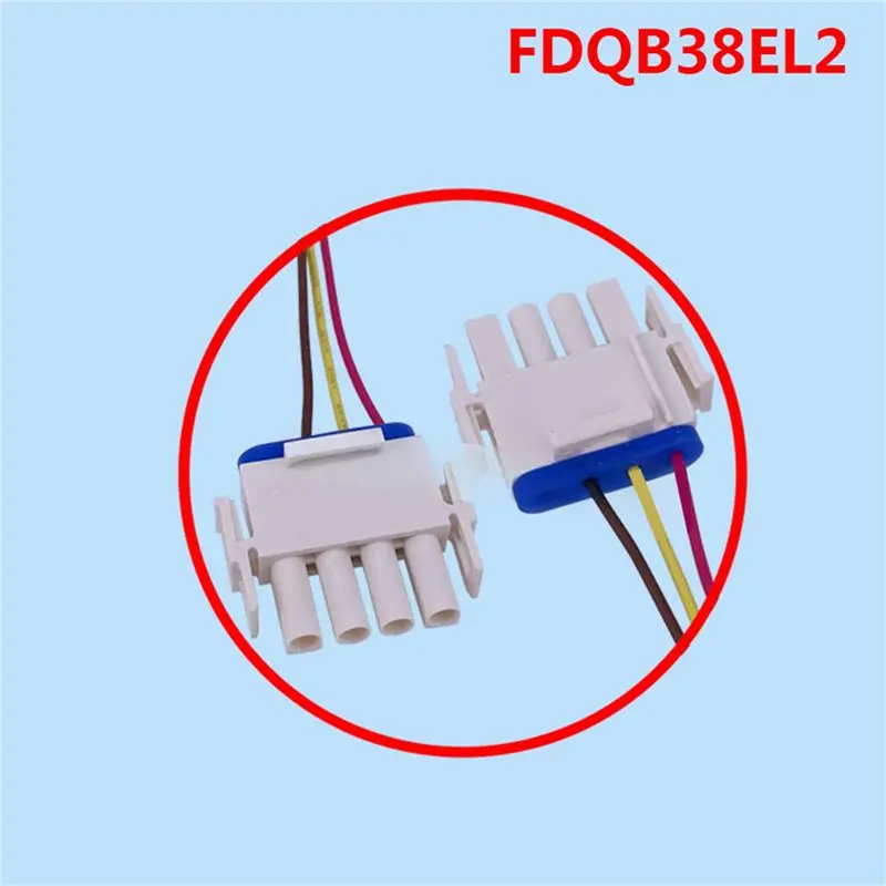 A005-2X Refrigerator Cooling Fan Motor For Electrolux Refrigerator DC12V 2.7W FDQB38EL2 Fridge Radiator Freezer Parts