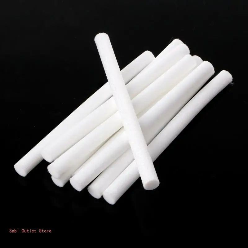 10Pcs Humidifier Filter Cotton Swab 10x80mm Cotton Sticker Filter for Humidifier