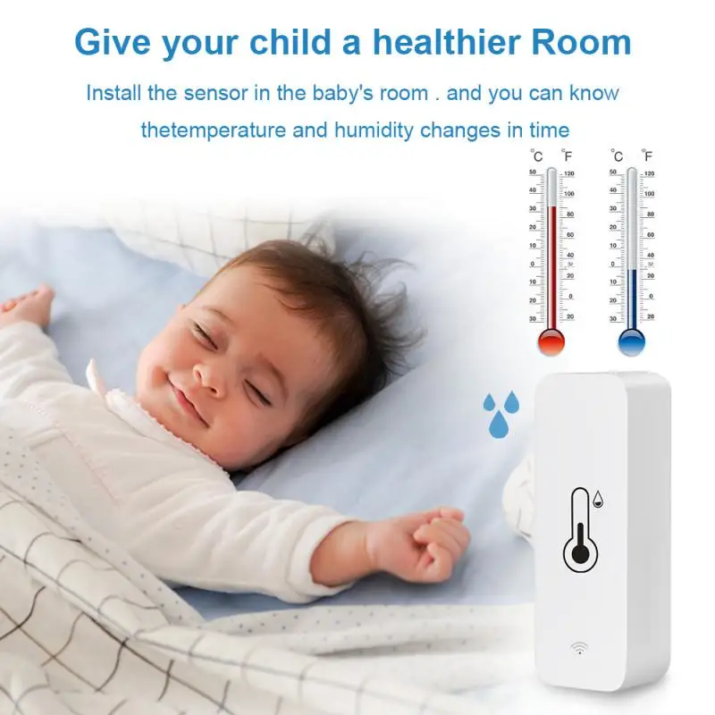 Рисунок 3 - Датчик температуры и влажности AUBESS с Wi-Fi