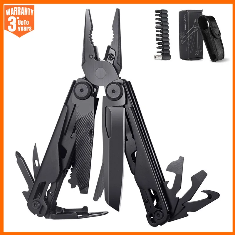 Multitool Plier Cable Wire Cutter Multifunctional Multi Hand Tools Outdoor Camping Portable Folding Pliers Knife Knipex