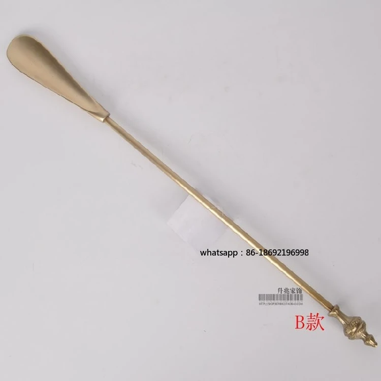 

Импортировано из Индии, латунный рожок для обуви ручной работы с гравировкой, подъемник для обуви, роскошные товары высокого класса для дома, подарки для пожилых людей