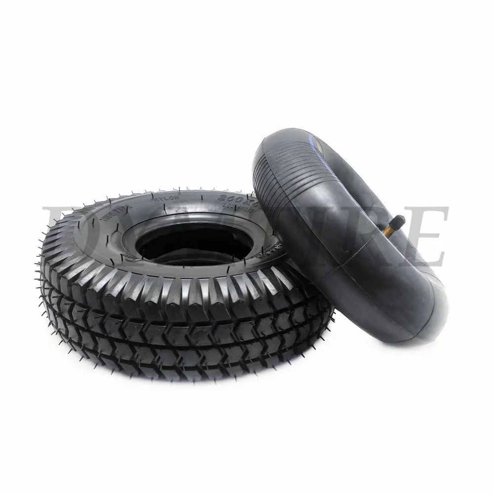 260x85 Tire 3.00-4 Inner Tube Outer Tyre for Electric Scooter Mini Go-Kart ATV 10 Inch Pneumatic Wheels Replacement Parts