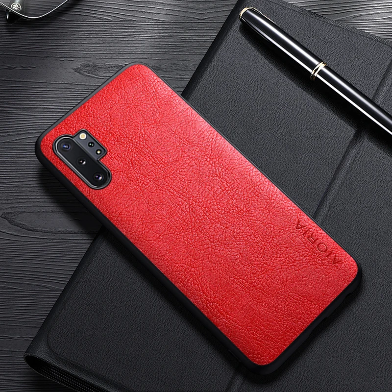 Case For Samsung Galaxy Note 10 Plus Luxury Leather Business Cover For Samsung Galaxy Note 10 Lite Case