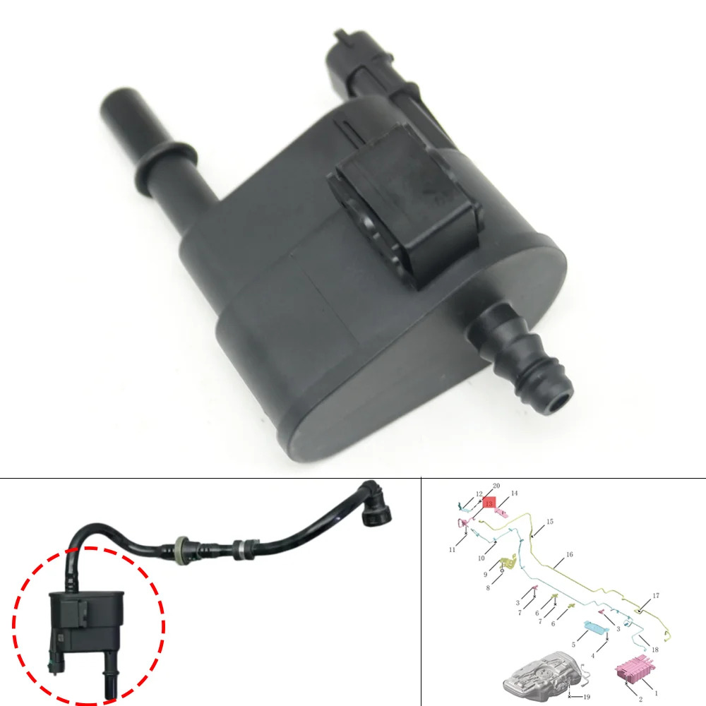 Fuel Canister Purge Tank Exhaust Steam Control Solenoid Valve For Geely Coolray SX11 Cityray G426 Okavango VX11 Emgrand SS11