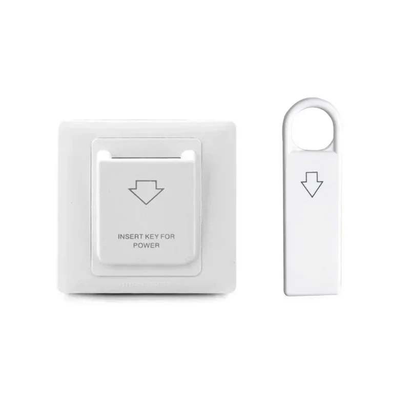 Hotel Card Insertion Power Switch 86 Type Induction Dedicated Magnetic Rod Power Switch Concealed 30A