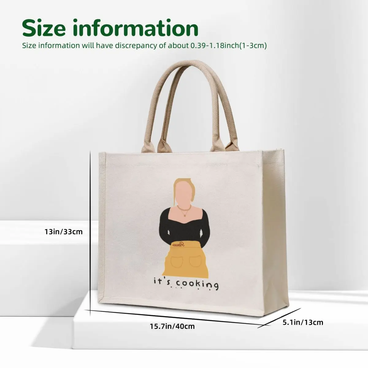 It’s Cooking with Flo! Tote Bag ecological bags shopper bag women tote bag university custom tote