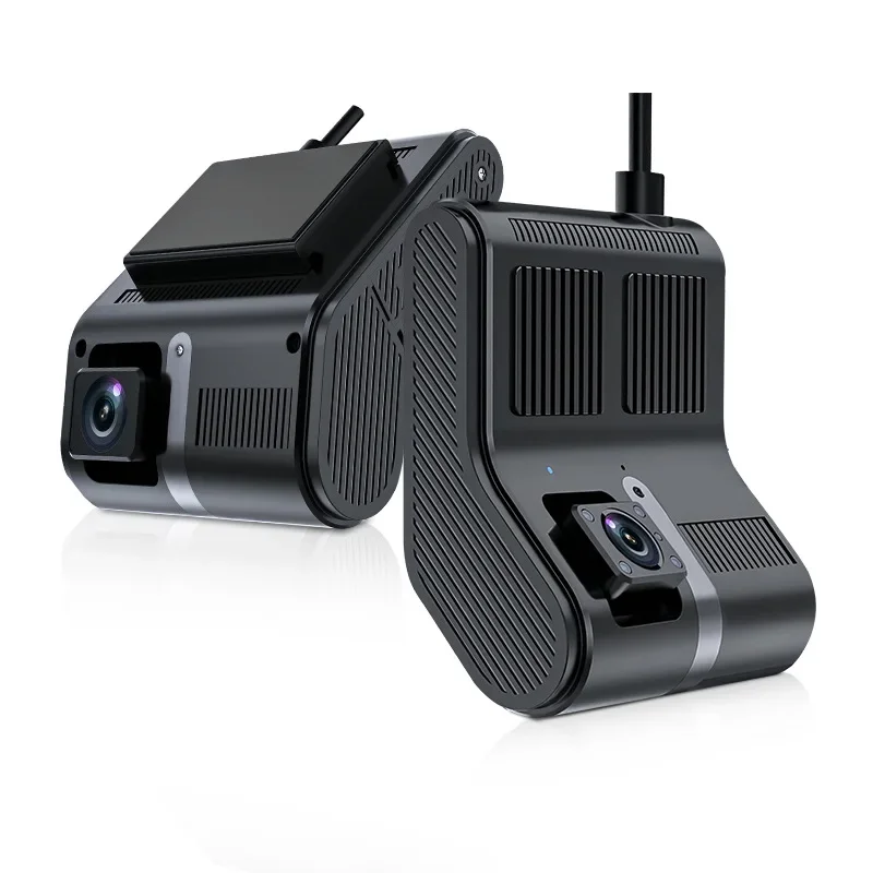 Car monitoring recorder 4G positioning dual lens front and rear dual camera driving recorder
