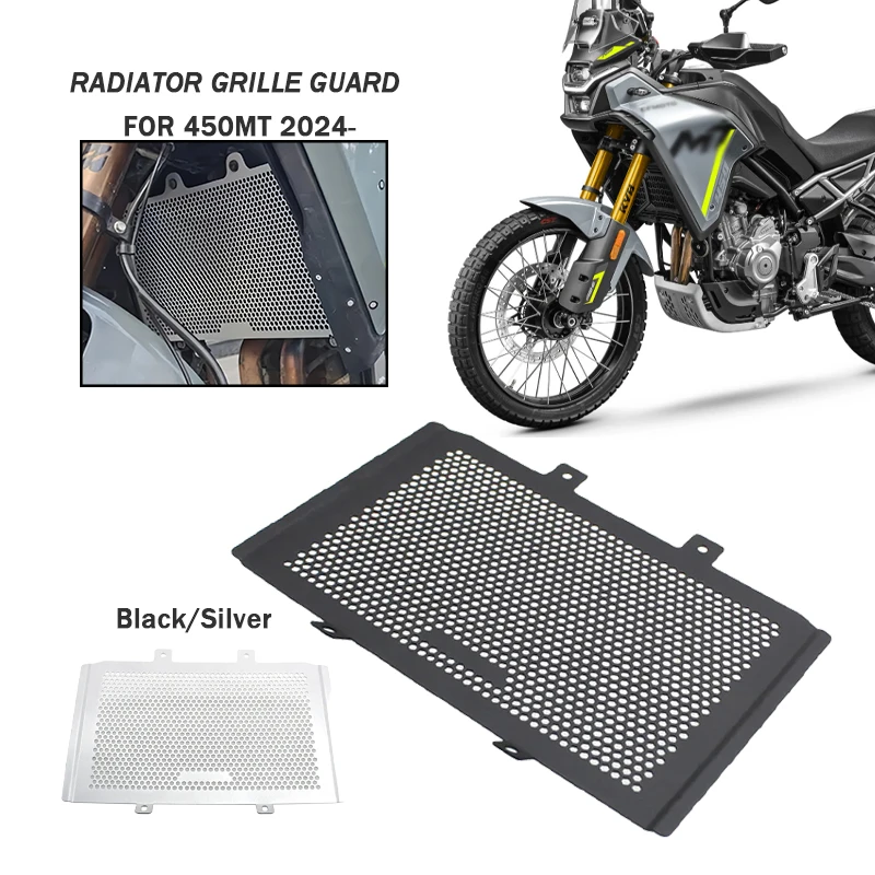 

Radiator Guard For CFMOTO CF MOTO 450MT 450 MT 450 MT450 2024 2025 Engine Front Exhaust Cover Protector Crap Flap Protection