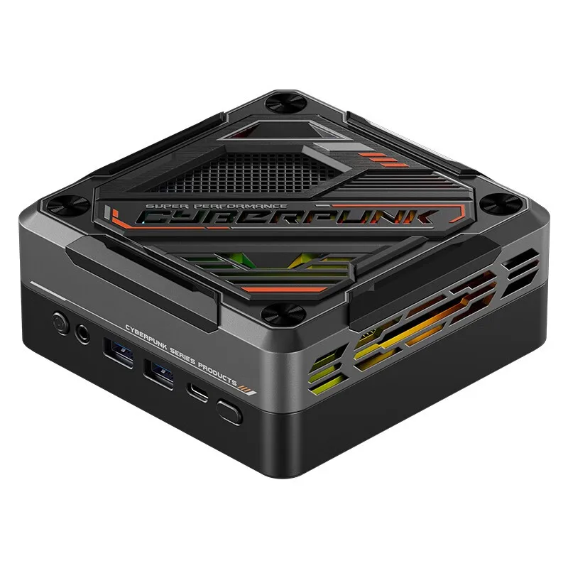 Bebepc-ミニPCファン,amd ryzen 7 7840hs,ddr5,wifi6,2lan,4k hd,dp,type-c,usb,pcie4.0,Linux, Windows 10, 11ゲーマー向けノートパソコン