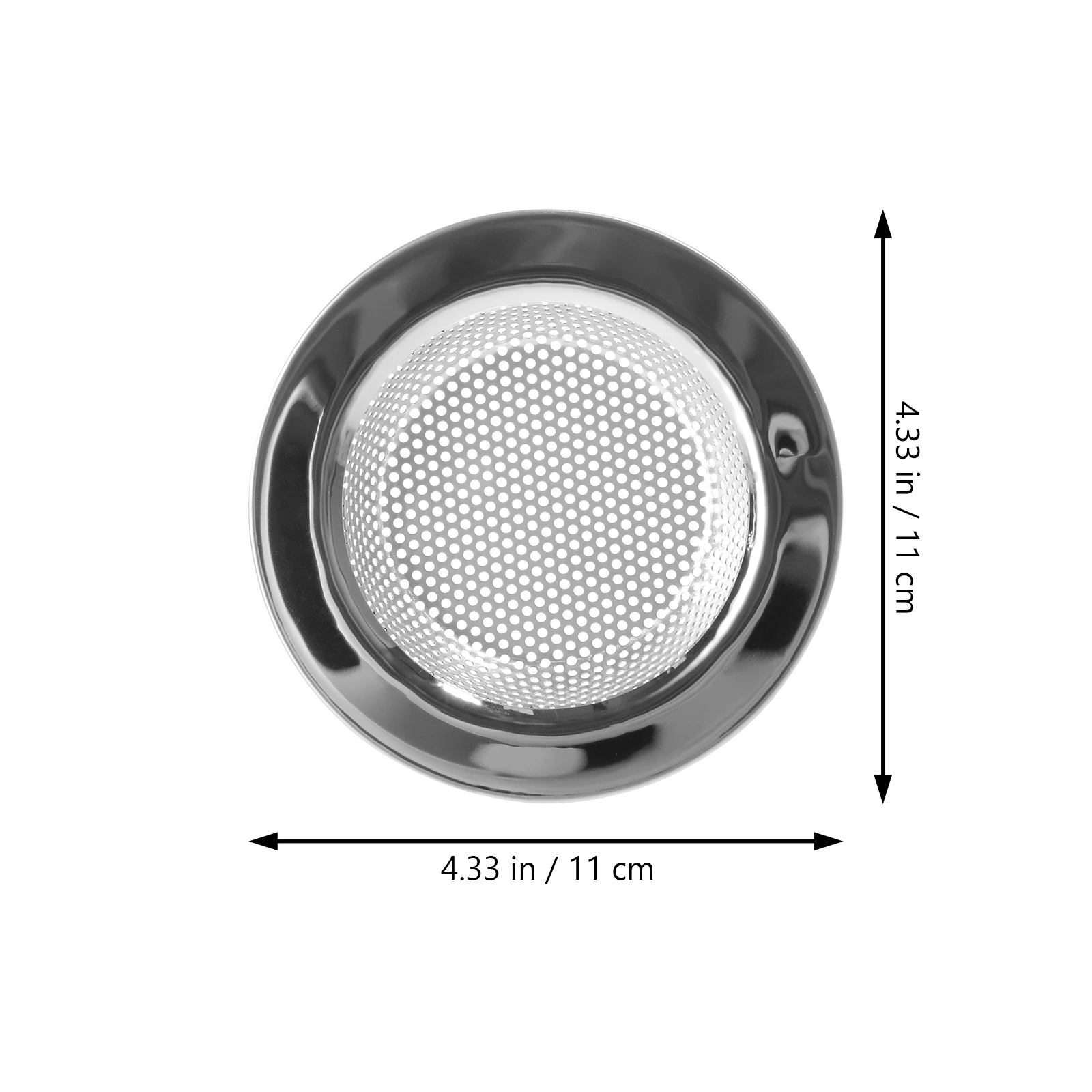 

2pcs Stainless Steel Sink Drain Cover Strainer Practical Filter Kitchen Accessories Rustproof Durable Easy