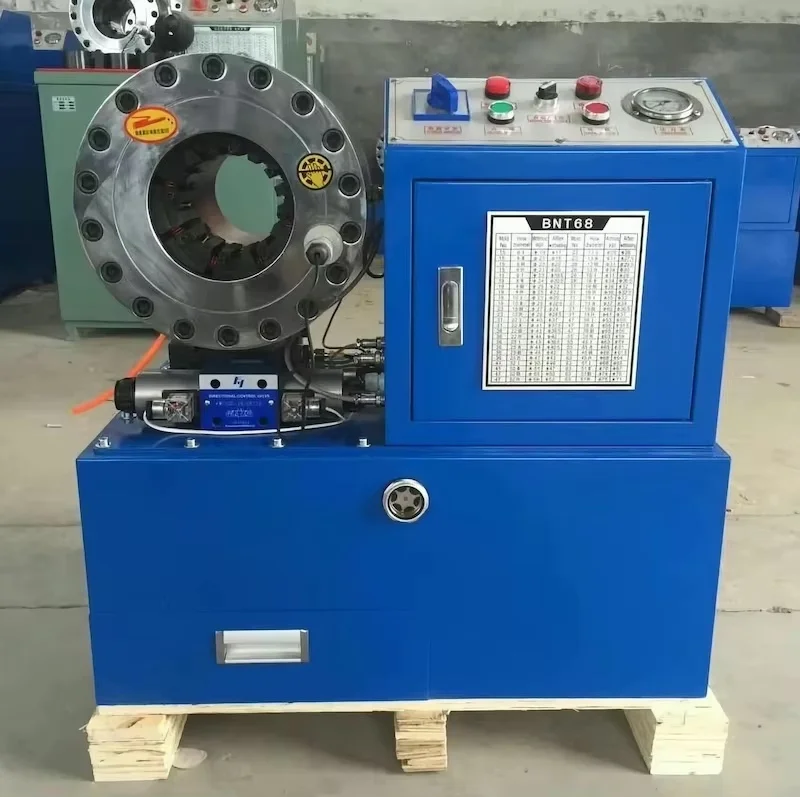 Distributor BNT68 hydraulic pipe crimping tool up to 2" 4 wires