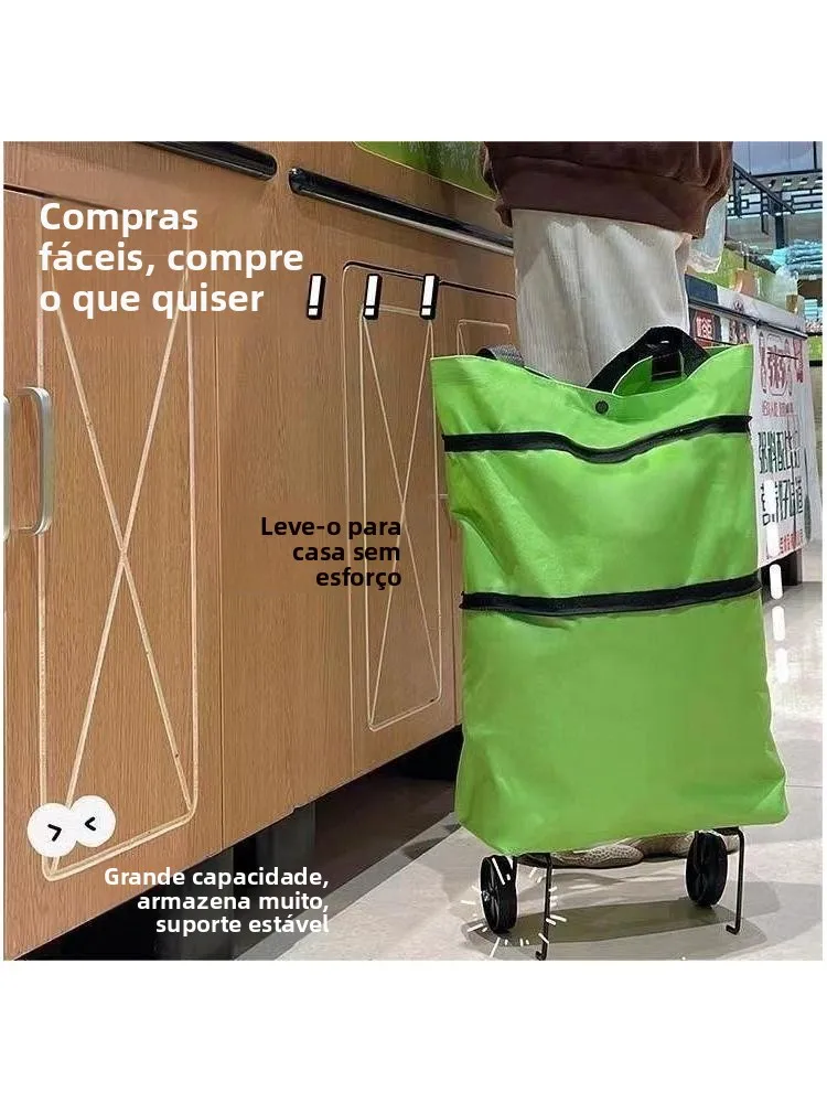 portable-folding-shopping-cart-lightweight-with-wheels-hand-pulling-vegetable-buying-small-trailer-household-storage-tool