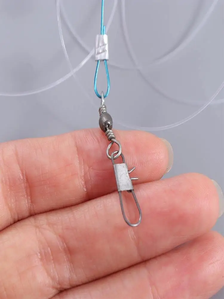 Outil de capture de crabe en acier inoxydable, piège à leurre en fil d'acier, cages de pêche à 8 tours, mangeoire à poissons, outil de capture de crabe