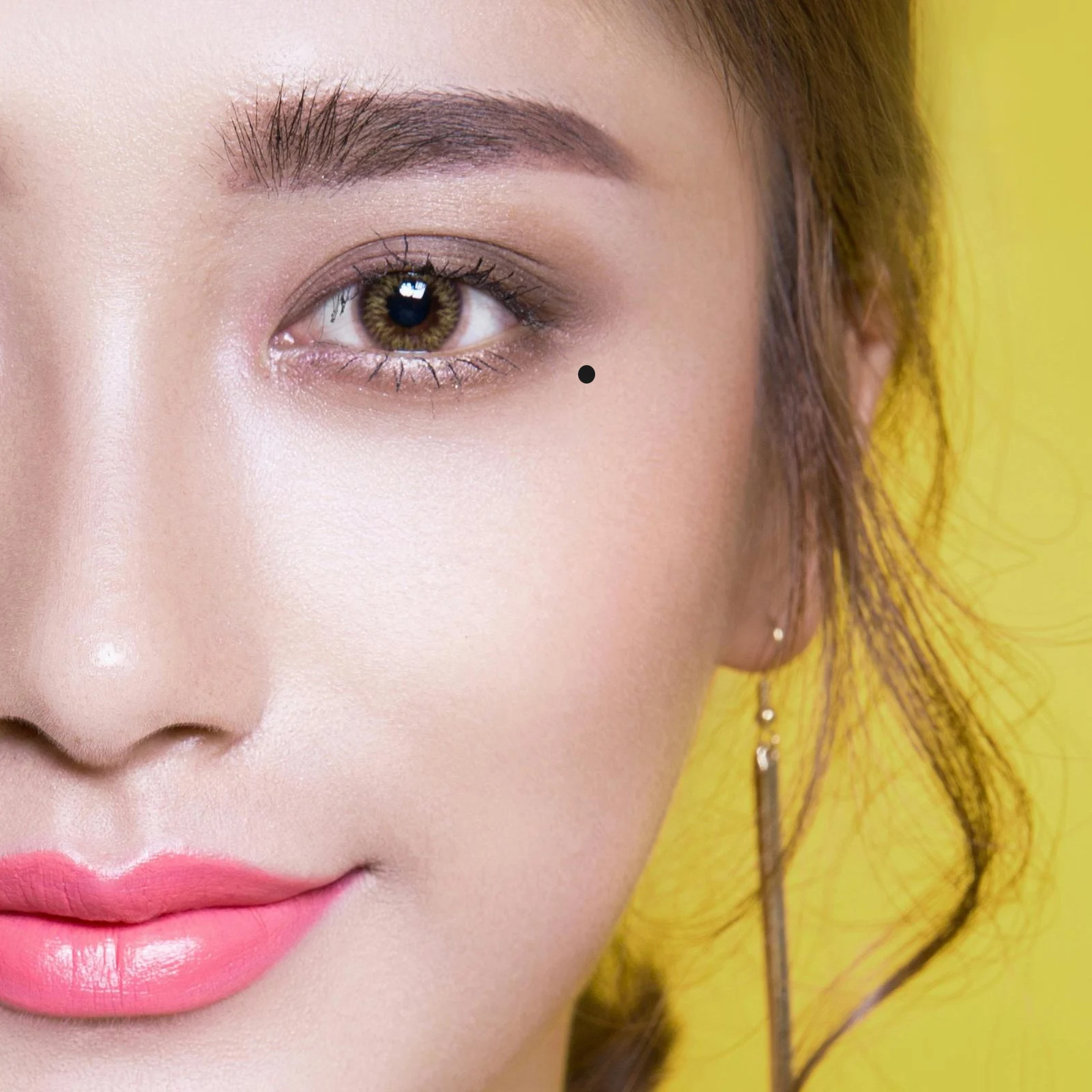 

50 Pcs Tear Mole Stickers Waterproof Fake Mole Tattoo Stickers Face Beauty Labels For Women Makeup Enhancement