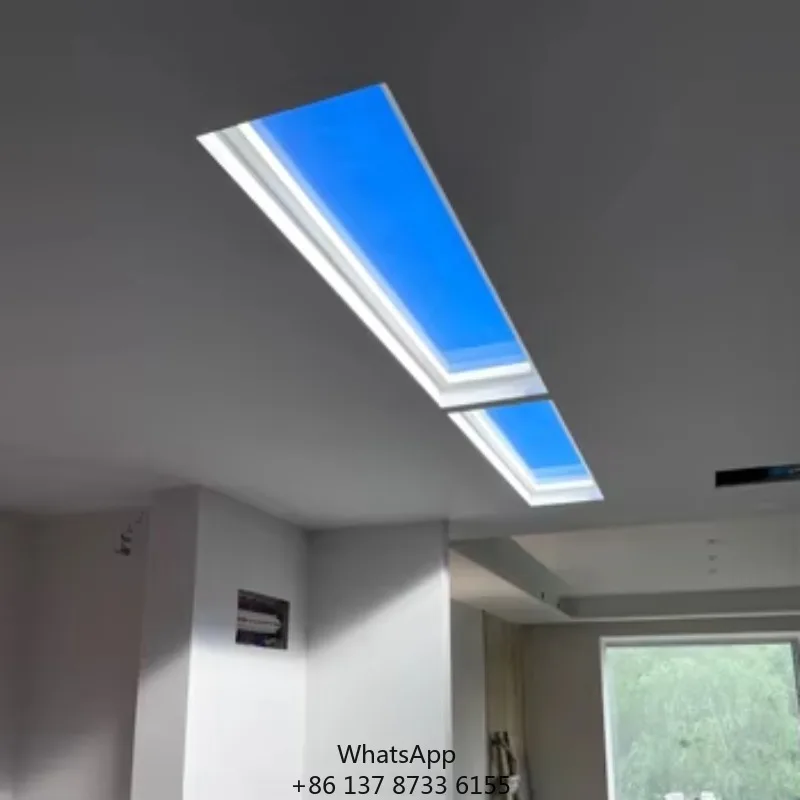 Artificial Skylight Smart Led Blue Sky Panel Light Ceiling Lamp Natural Virtual Skylight Dimmable