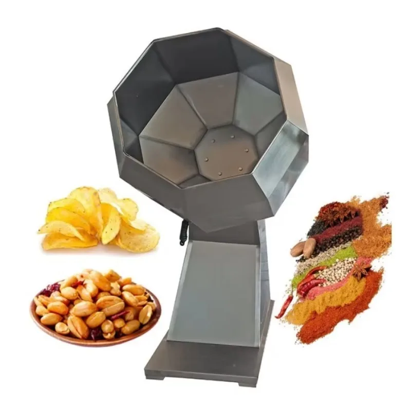 

【Заводская】Многофункциональная машина для нанесения покрытия хлебных крошек, приправ, ароматизаторов, конфет