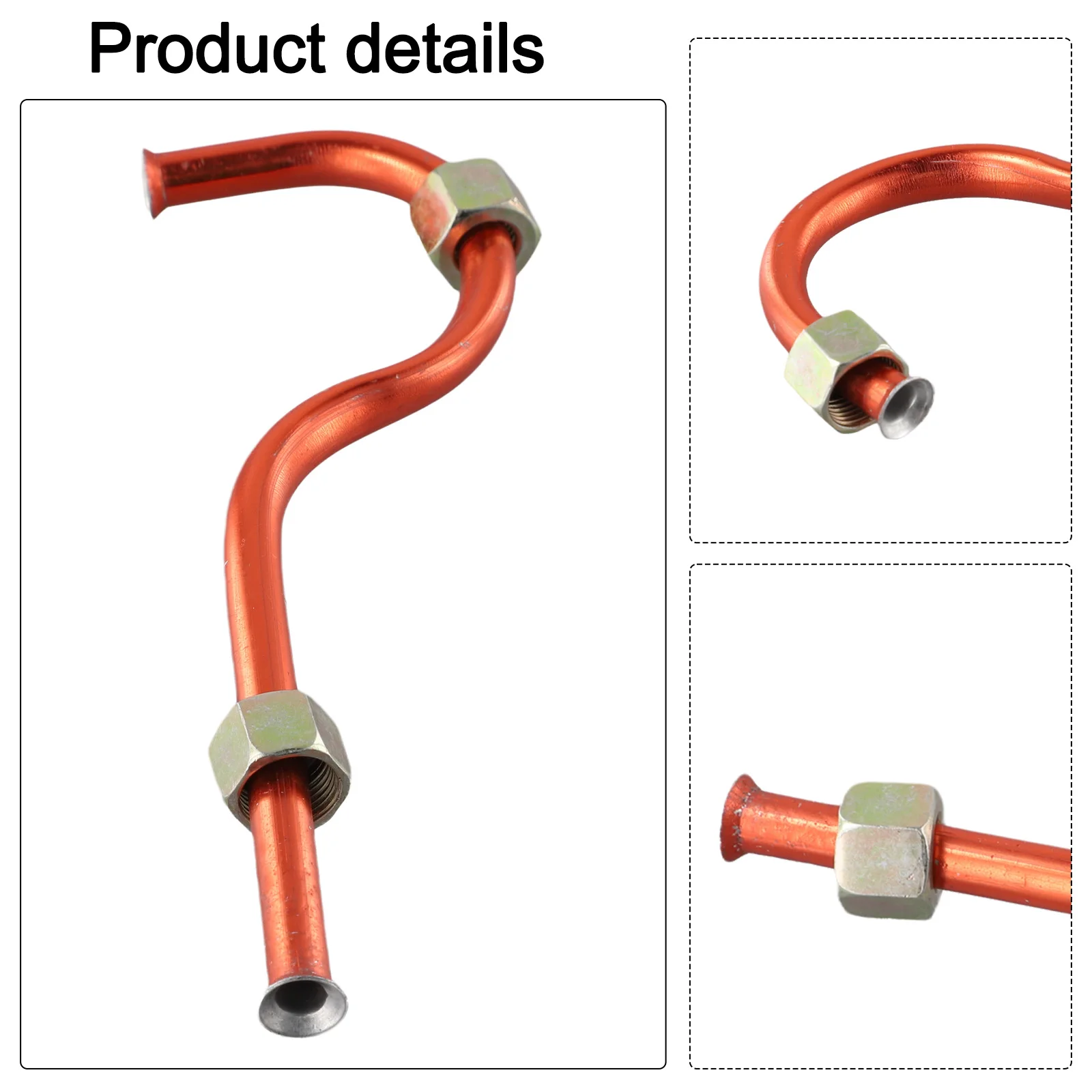 Replacement for exhaust Tube 16x1.5mm Thread Tube Compressor Maintenance Multi Thread Optional Durability Replacement