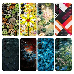 For Samsung Galaxy A15 Case Silicone Black Bumper TPU Soft Phone Covers for SamsungA15 A15 4G 5G Cases Shell Para A 15 Protector