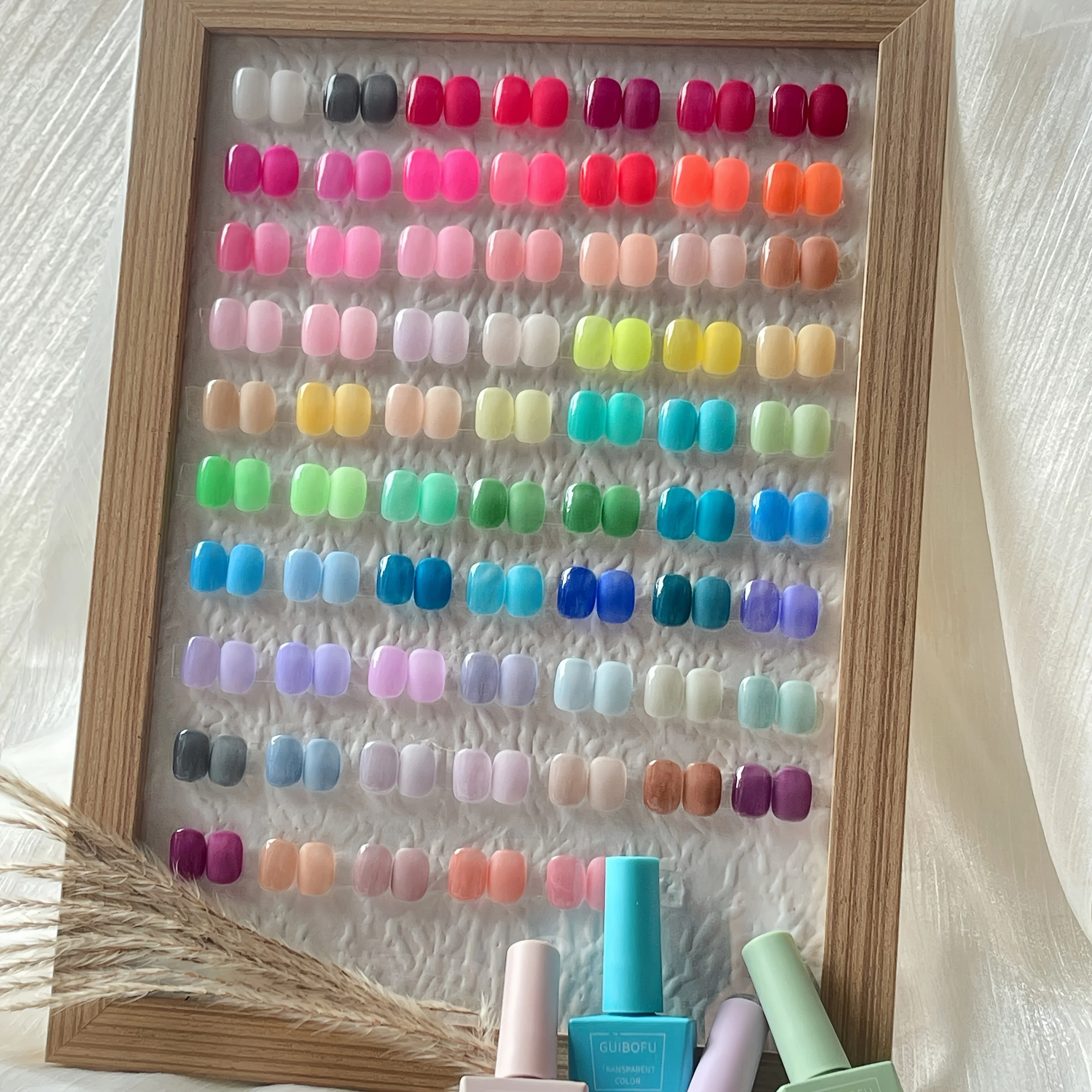 1 pz 15 ml Latteo Gel Nude Smalto Per Unghie Colori Trasparenti Sheer Bianco Rosa Gel Kit Per Unghie Per Il Salone 68 Colori