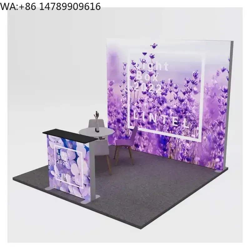 Tianlang Exhibition Booth Portable Light Box Stand 20 X 20 Trade Show Display Boo Lightbox Modular DisplayCustom Weatherproof Ou