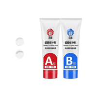 Ceramic Tile Repair Agent Paste Porcelain White Marble Floor Toilet Washbasin Crack Damage break fracture caulk Repair