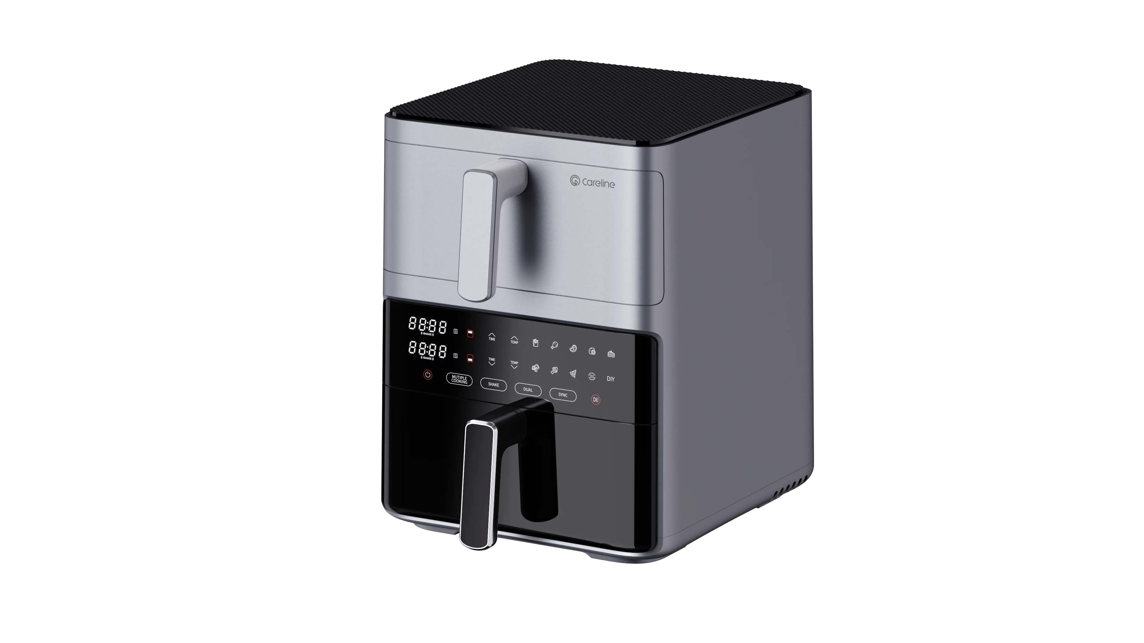 2025 Factory Direct Upper & Lower Dual-Core Digital Air Fryer - High-Capacity Multi-Functional Customizable German-Style