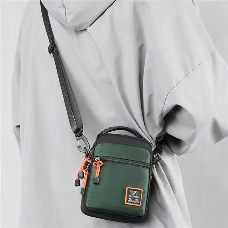

Hot sale Practical Men's Bag High Quality Nylon Man Messenger Crossbody Bags Fashion Casual Small Handbag Shoulder