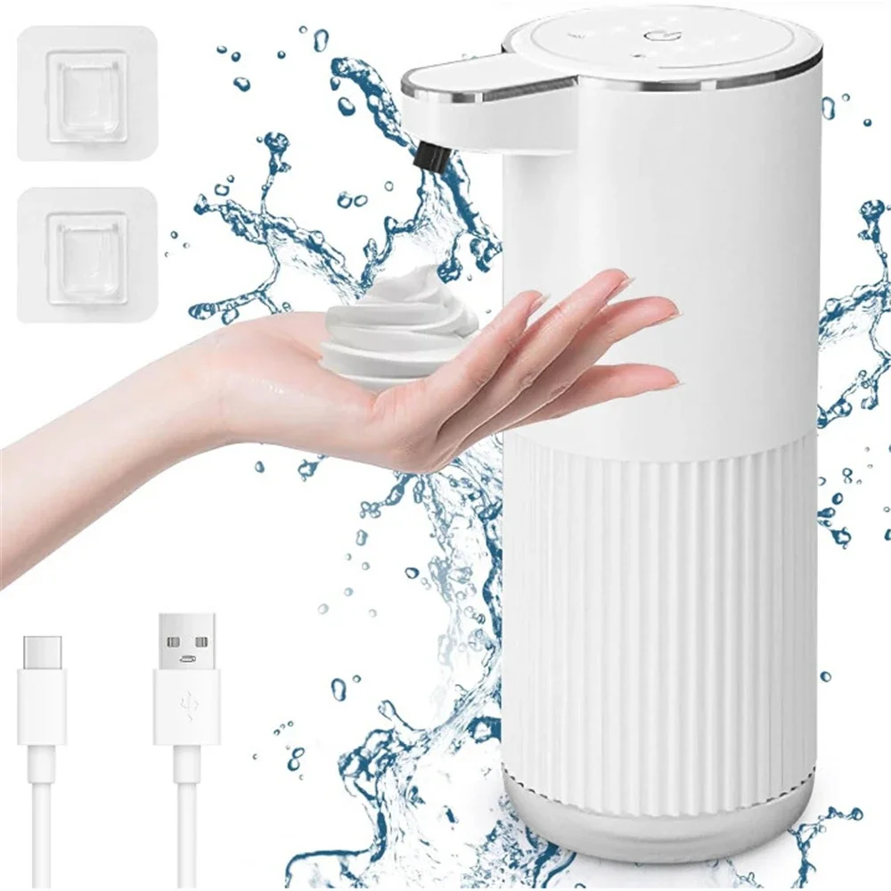 

Automatic Soap Dispenser Touchless Sensor Smart Washing Hand Foam Dispenser Bathroom Kitchen Liquid Dispenser IPX5 Waterproof