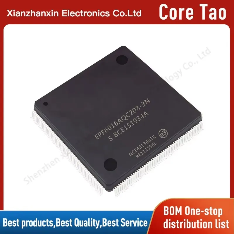

1pcs/lot EPF6016AQC208-3N EPF6016AQC208-3 EPF6016AQC208 EPF6016 QFP208 Programmable logic device