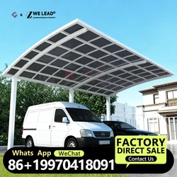 5x3x3m Custom Aluminum Cantilever Carport Polycarbonate Roof Sunshade Canopyum Carport Canopy For Car Parking With Polycarbonate