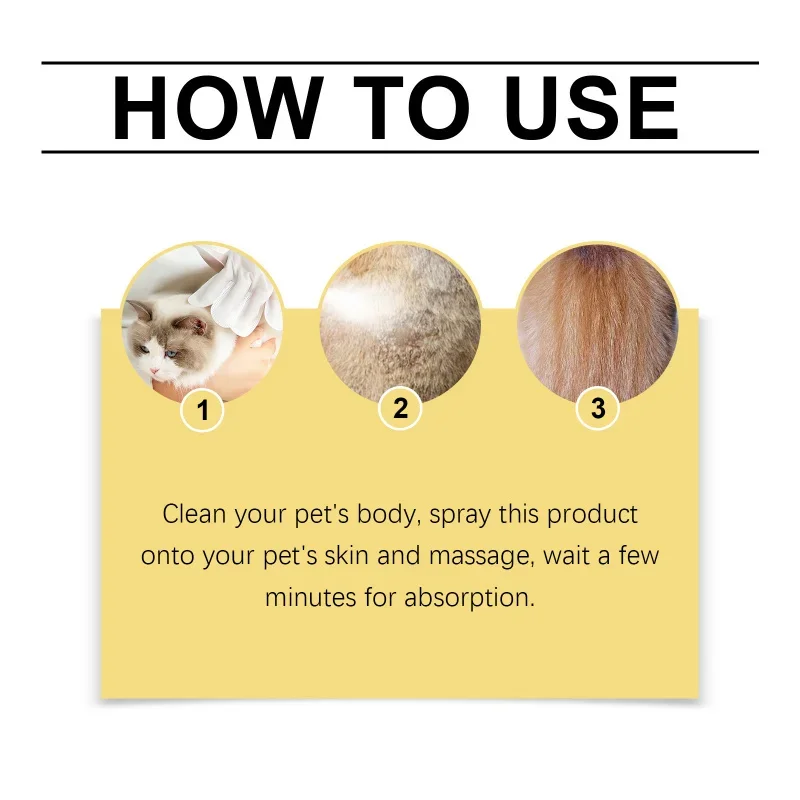 Picture 7: Pet Skin Care Spray for Cats Dogs Relieves Itching Redness Dryness Moisturizes Soothes Supports Skin Recovery Fast Absorption