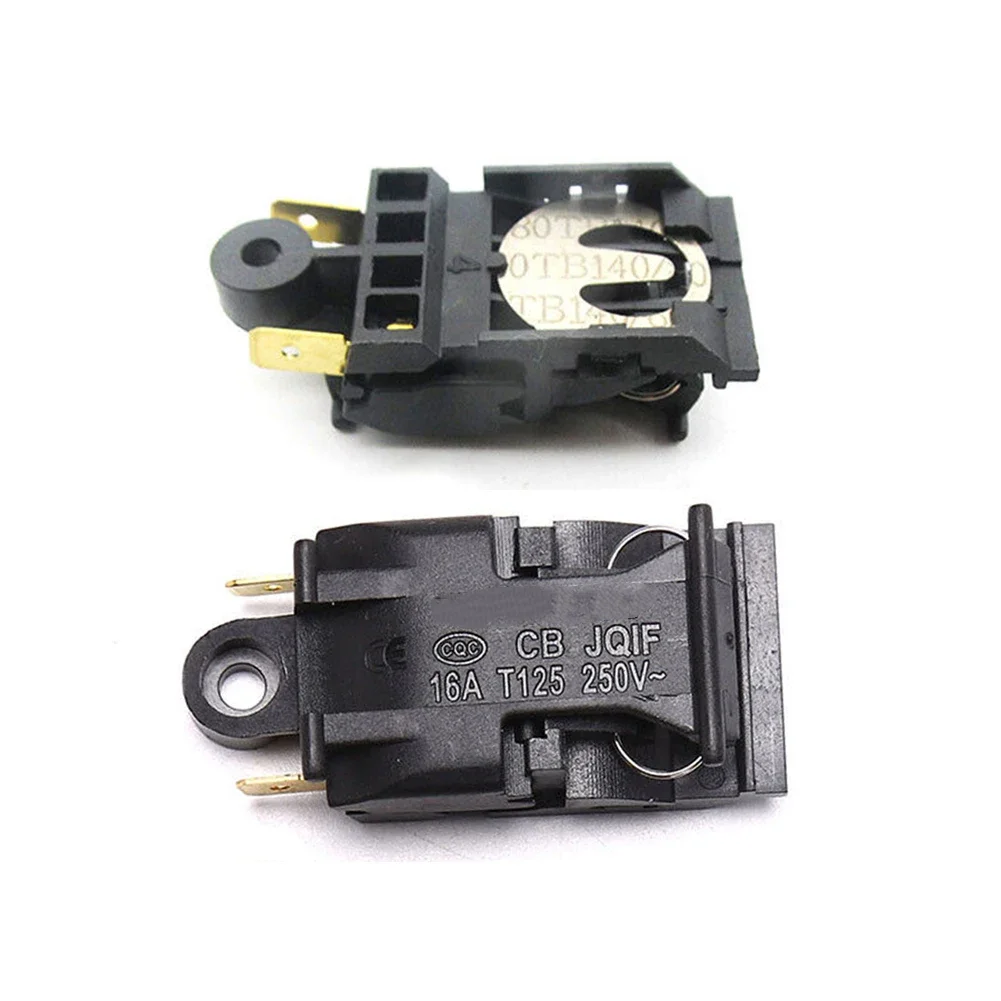 2PCS/set 13A/16A Power ​Electric Kettle Switch Thermostat Switch Steam Automatic Power Off Switch Electric Tools 4.6cm*2.1cm*1cm