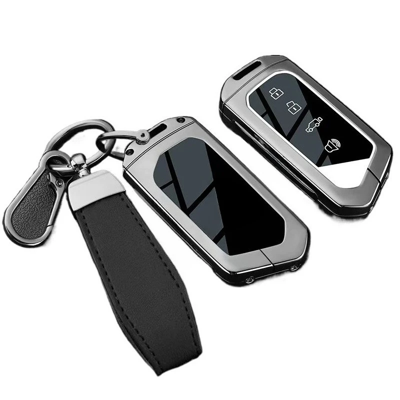 Premium Zinc Alloy Key Cover Case for Ford Bronco (2026) - Protective Key Fob Shell KeyChain