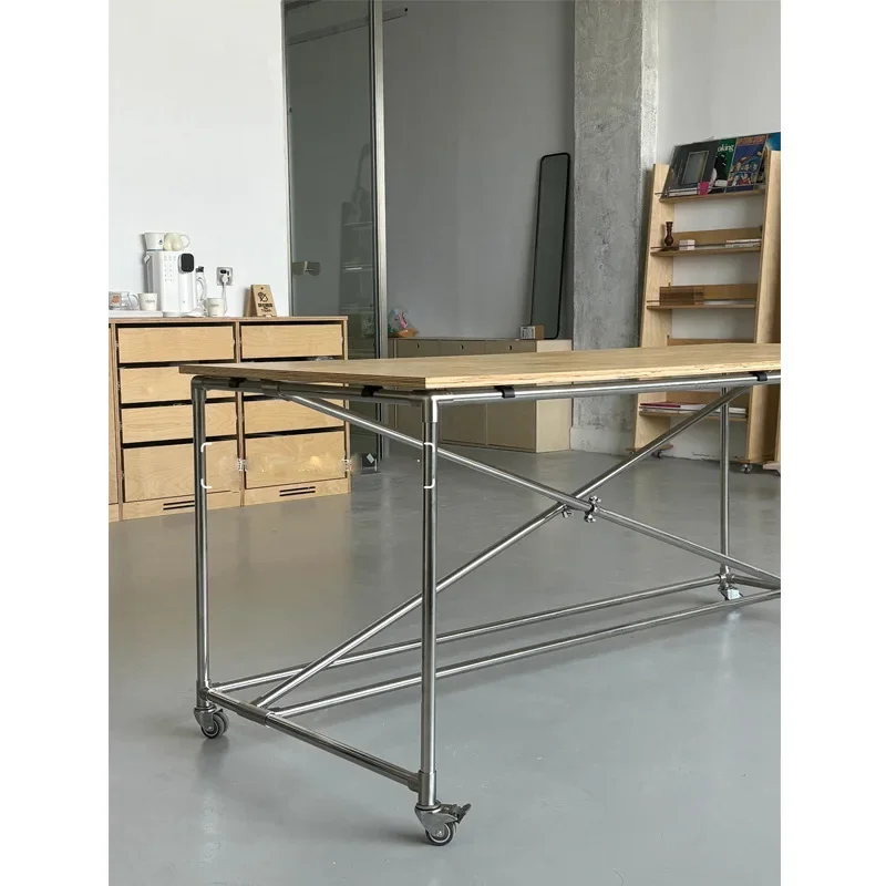 Movable computer desk, medieval desk, household ocean board desk