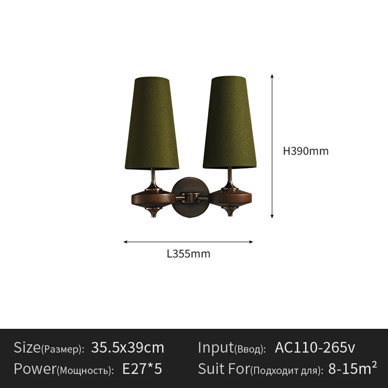 Franse vintage massief houten wandlamp luxe retro nachtkastje blaker licht slaapkamer woonkamer sfeervergrond trapverlichting