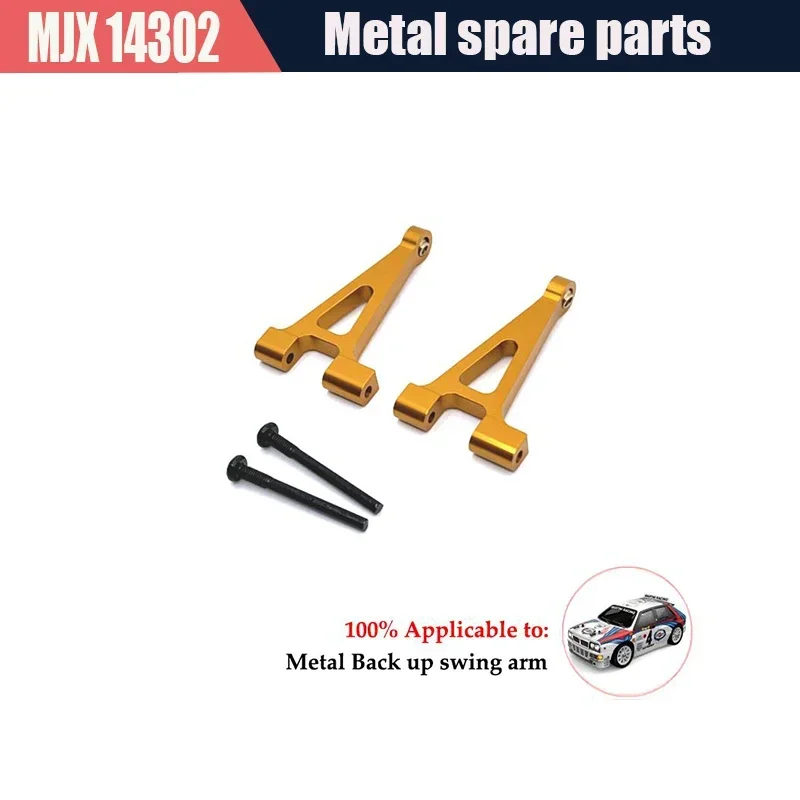 Mjx RC Hyper Go 1/14 14301 14302 14303 Upgrade Parts Metal Vulnerable Parts Set for  Rc Car CNC Aluminum Accessories RC Cars