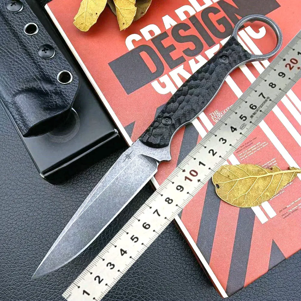 Trskt Tood Tactical Knife D2 Pocket Camping Hunting Outdoor Knife Pocket Kitchen Tools Gift For Man With Kydex Dropshipping