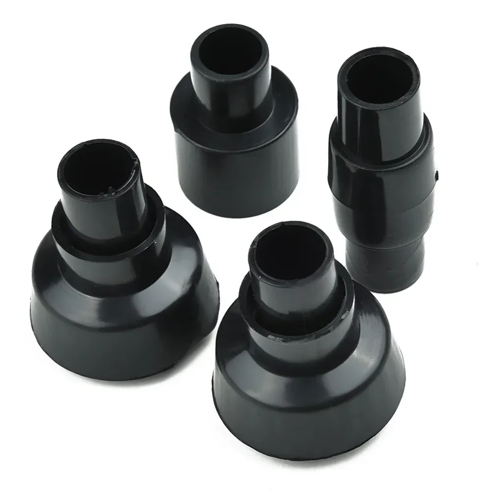 8pcs Set Black Home Multi-functional Garden Fountain Plastic Fountain Nozzles Head For Different Pond Depths For Aquariums