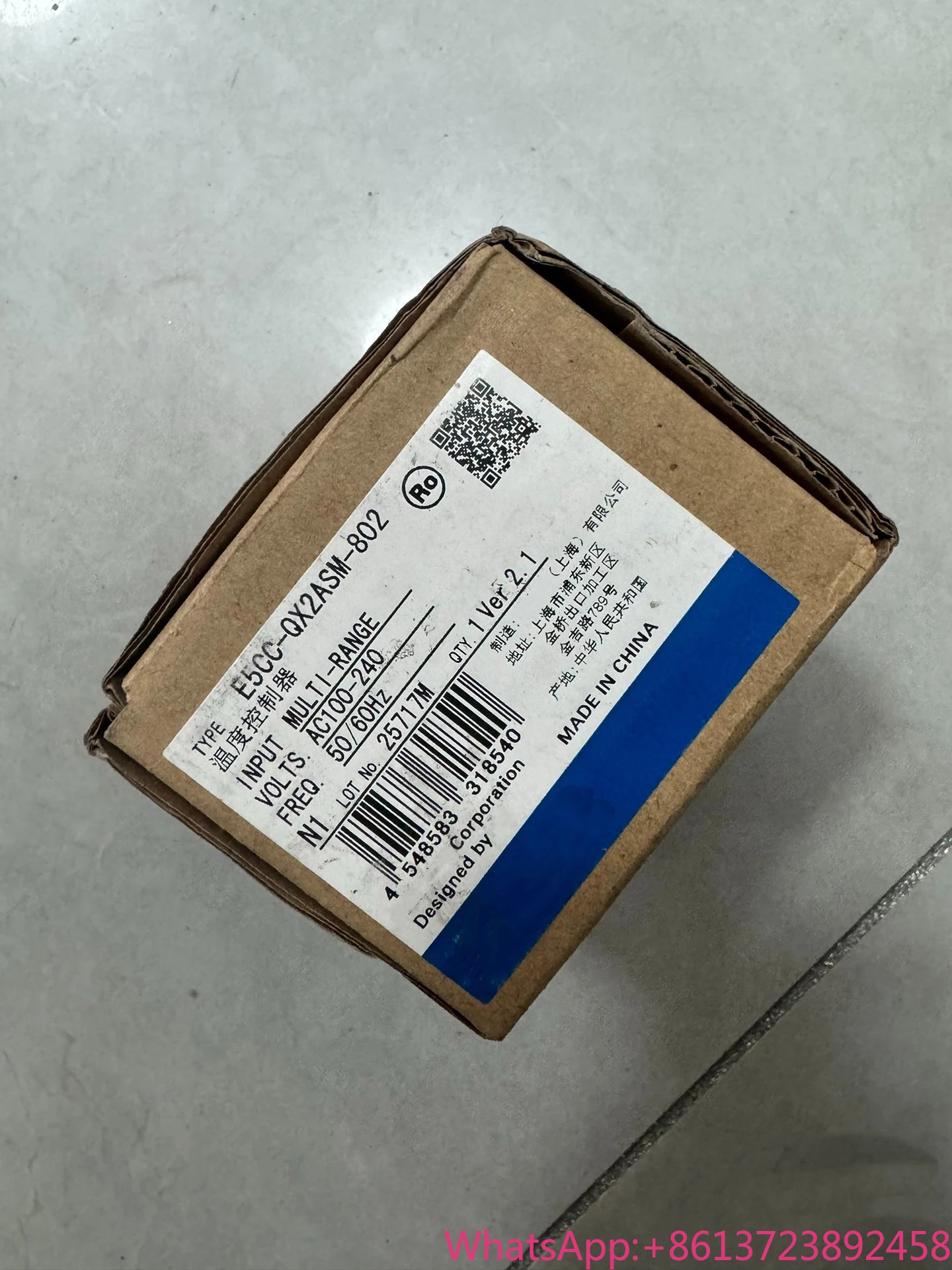 

Brand New E5CC-QX2ASM-802 E5CC-QX2DSM-802 E5CC-RX2ASM-802 E5CC-CX2ASM-800 E5CC-RX2DSM-802 E5EC-RR2ASM-808