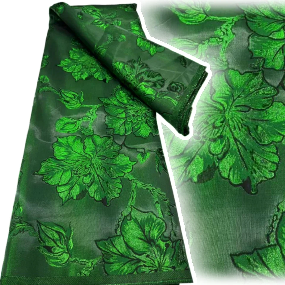 نسيج أفريقي دانتيل عالي الجودة 2026 بروكيد جاكار فرنسي شبكي تول أقمشة الدانتيل لفستان الخياطة 5 ياردات1966