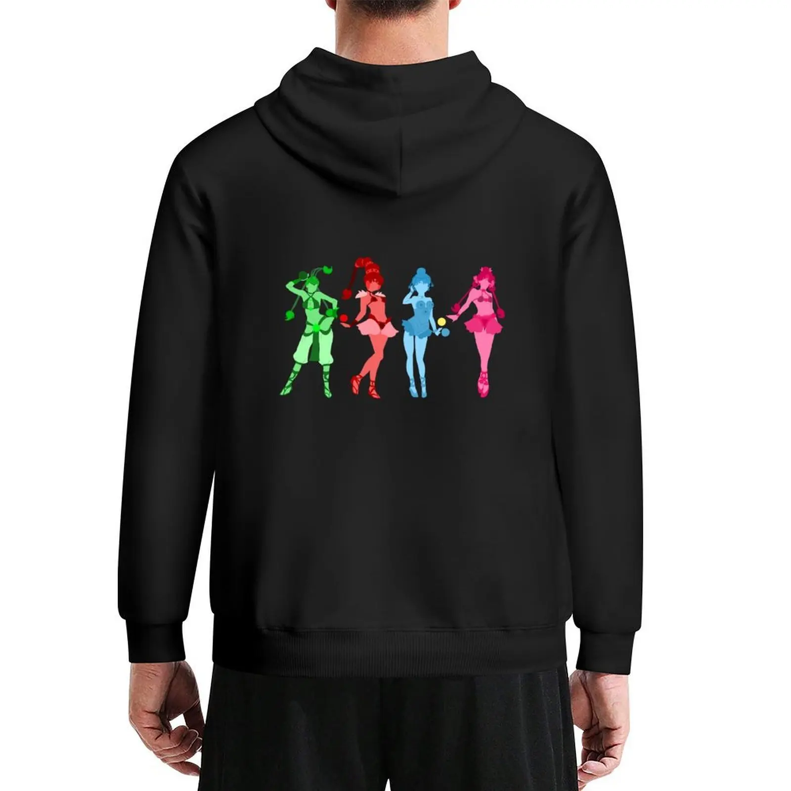 

Amazoness Quartet Hoodie korean clothes mens clothes mens clothing men's sweat-shirt graphic hoodies