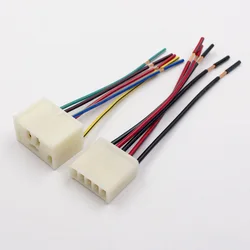 10Pcs Auto Venster Switches Controller Controle Adapter Plug Houder Connector Nylon Socket 5 Pin