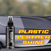 Automobile interior refurbishing agent, automobile plastic repair agent, leather cleaner spray, car beauty care, car maintenance