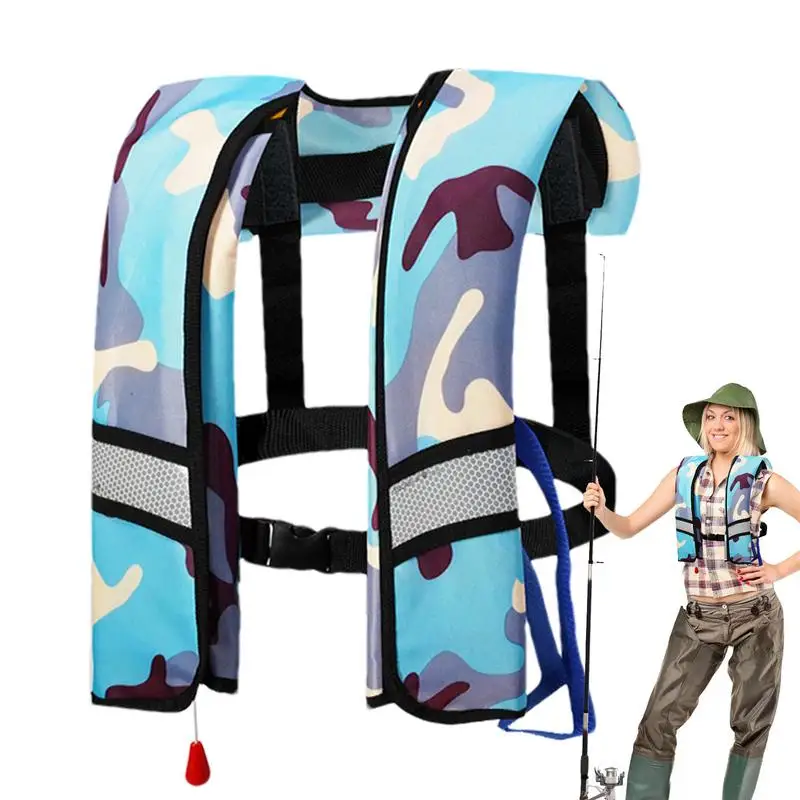 

Life-Saving Vest For Adults Boating Life-Saving Vest Automatical Inflating Women Men Buoyancy Aid To Ensure Water Sports Safety