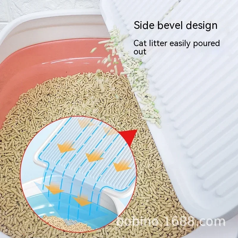 Accessories - Extra Large Toilet Filter Footpad Litter Anti Take Out Litter Box Anti - Splash Mat Cat Supplies