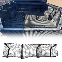 Cargo Net for Pickup Truck Bed Trunk Cargo Storage Organizer Mesh Cargo Net Truck Bed Interior Accessories Car Rear Storage Set