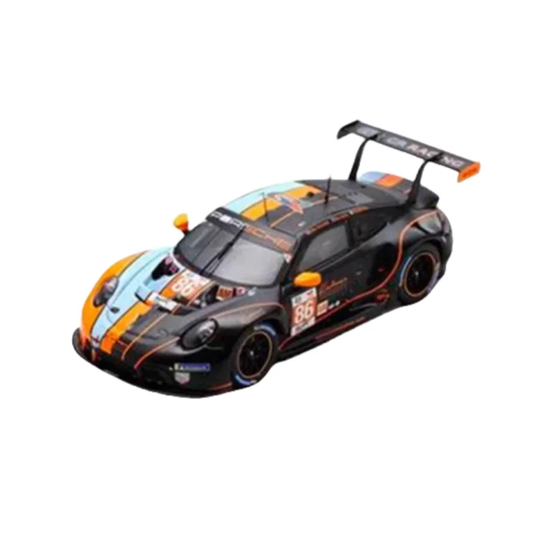 Spark Porsche 911 RSR-19 #56 Tyrannosaurus Rex #86 2023 Le Mans Racing 1:64 Diecast alloy model Collection Presents for children