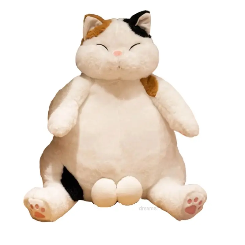 

New Arrive 35/45cm Japanese Kawaii Soft Plush Cat Toys Stuffed Animal Dolls Kids Gift Lovely Fat Cats Pillow Home Decoration