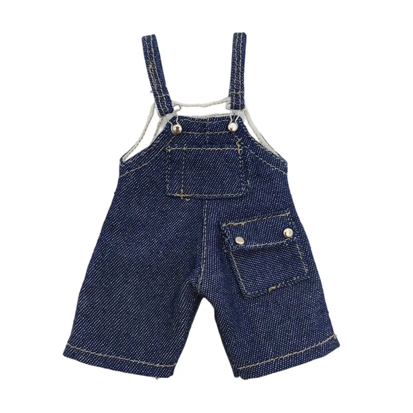 Doll Overalls Short Legs Realistic Stitching for 17cm Blythe Dolls Fashion Doll Accessories Collector Outfit